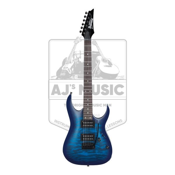 Ibanez Gio GRGA120QA - Transparent Blue Burst