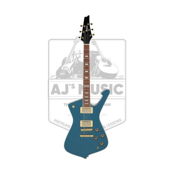 Ibanez Iceman IC420 Electric Guitar - Antique Blue Metallic