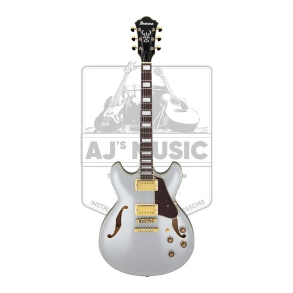 Ibanez Artcore AS73G Semi-hollow Electric Guitar - Moonstone Silver Flat