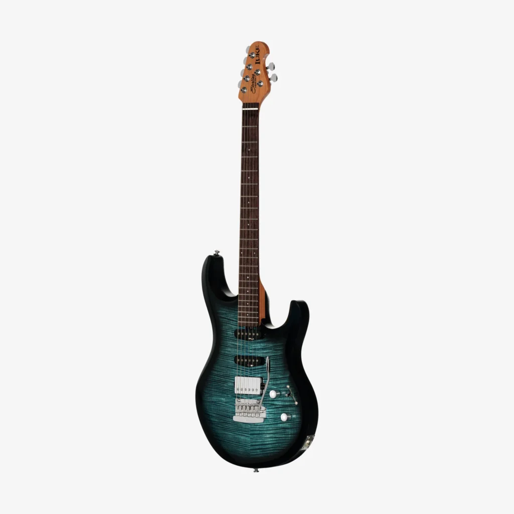 Sterling By Music Man LK100 Steve Lukather Signature Electric Guitar - Yucatan Blue