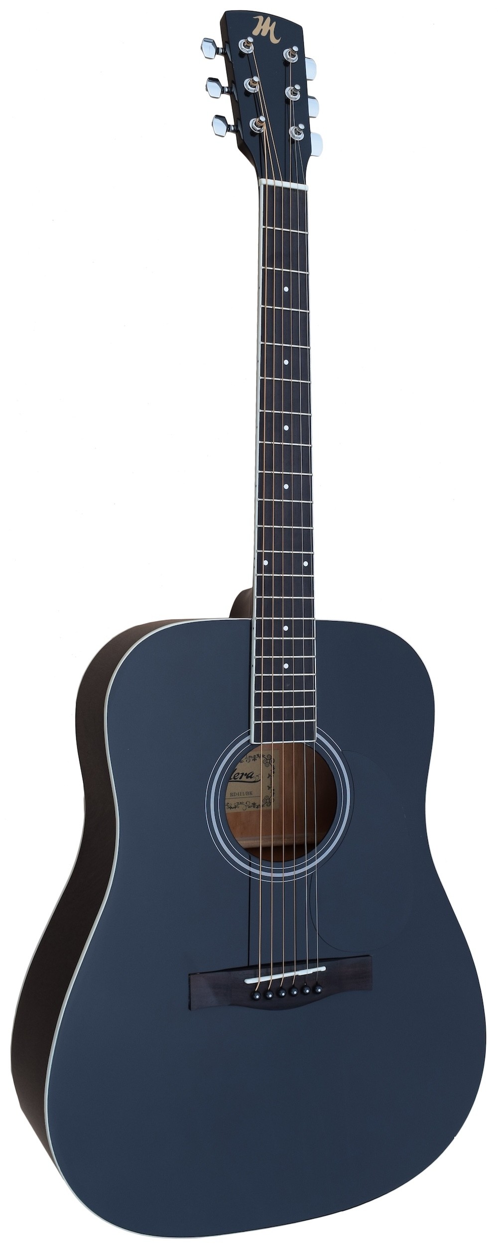 Madera RD411 Dreadnought Acoustic Guitar – Black