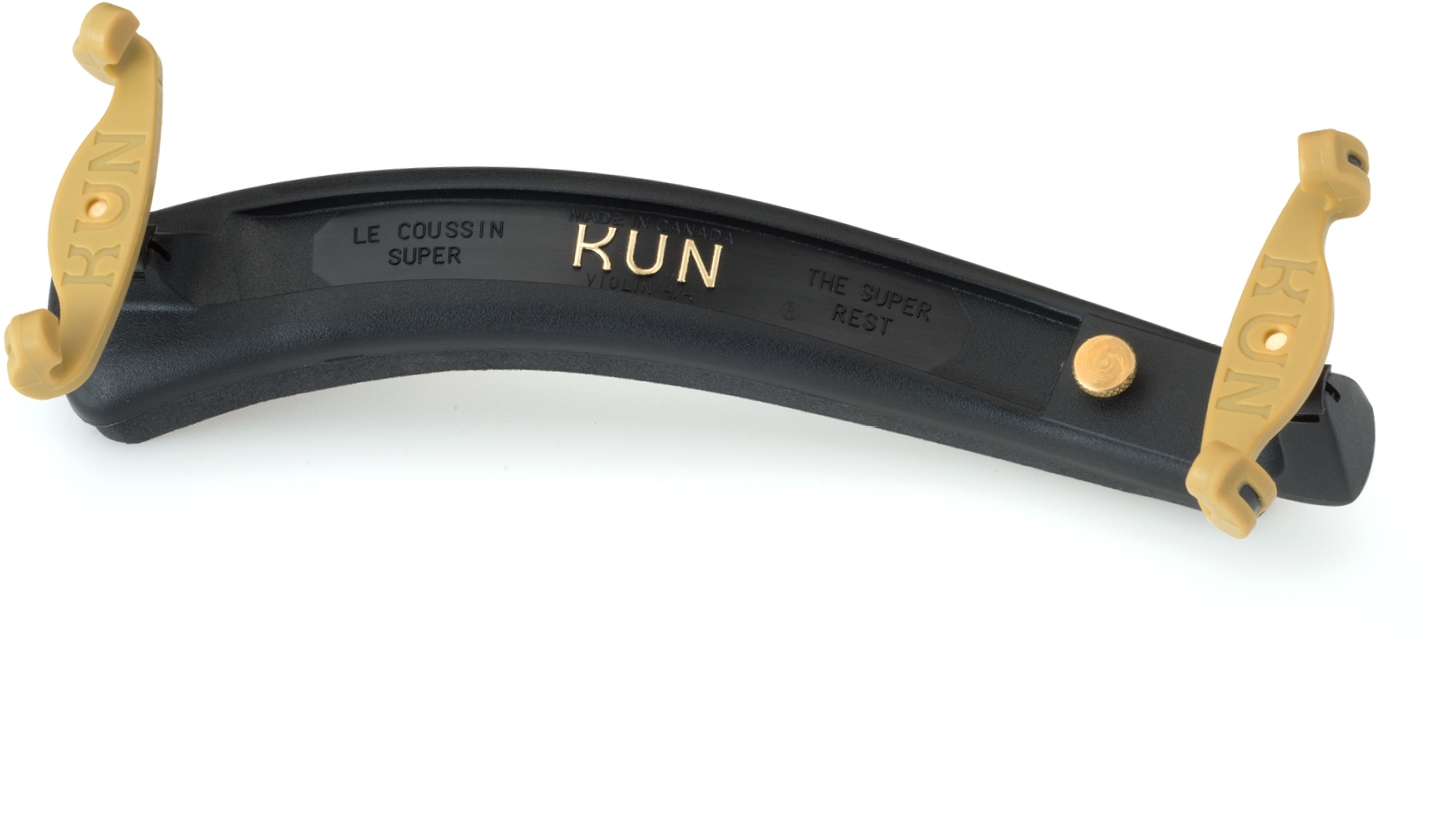 Kun Super Violin Shoulder Rest - 4/4 Size